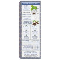 Sow Delicious Slab of Seed - Pure Basil